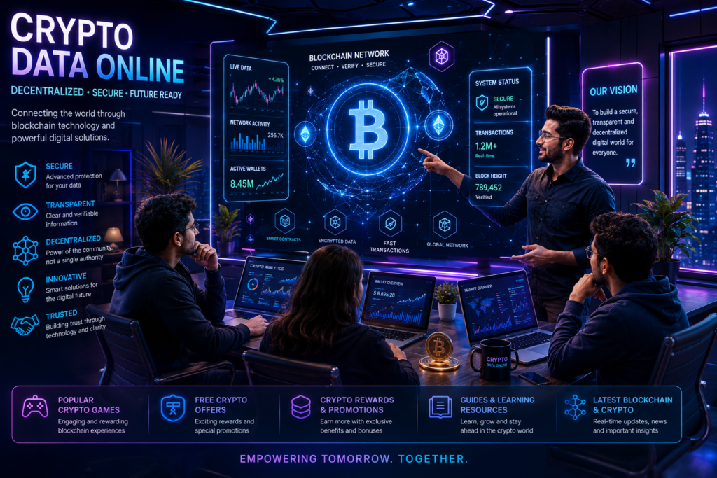 Crypto data online